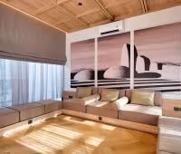 Villa Brandon, Lounge im Schlafzimmer